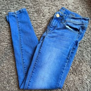 Vibrant Sky Blue Jeggings. Size 3 from Kohls, Brand: SO.